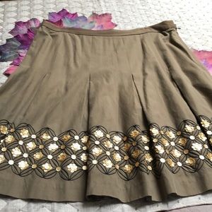 🍀🍀ALFANI SILK BLEND EMBELLISHED SKIRT🍀🍀